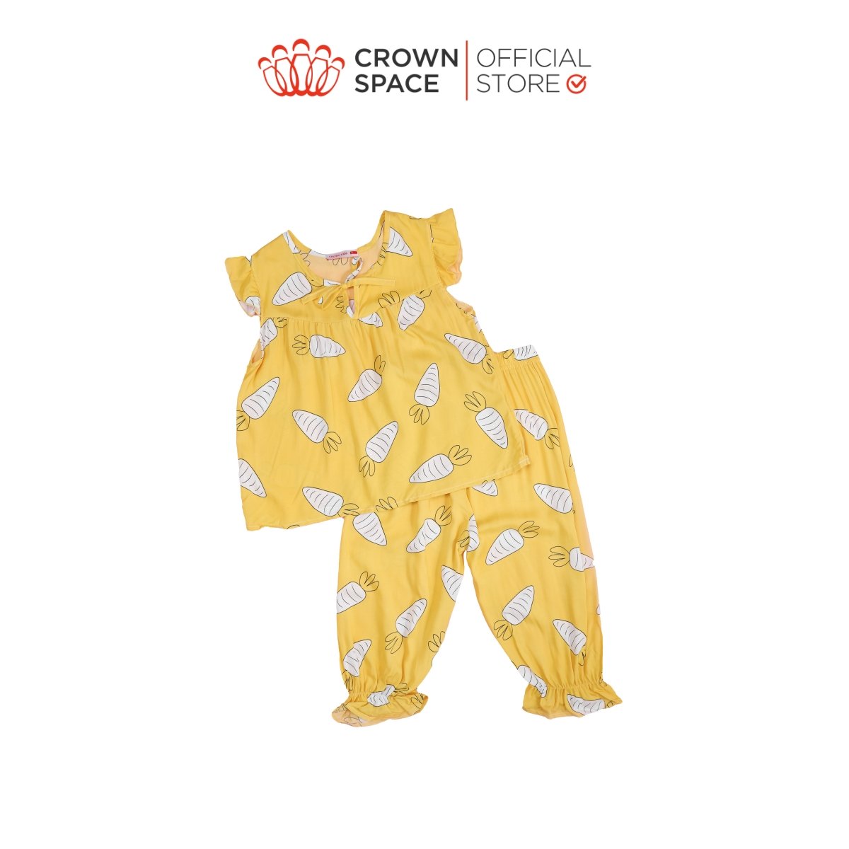 [🛒🇻🇳]Bộ Mặc Nhà Dành Cho Bé Gái Crown Kids CKGS2911201 Size 14 – 28Kg – Crown Kids , SKU – CKGS2911201.Y.7 – crownspace.vn 🇻🇳🛒Top1Shop🛒 🇻🇳Top1Vietnam🇻🇳 🛍🛒🇻🇳
