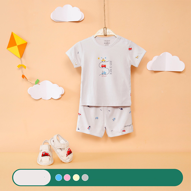 [🛒🇻🇳]UR2220.2 – Bộ quần áo Uala Rogo cộc tay cài vai vải petit – Màu xám – Uala Rogo , SKU – UR2220.2 – moby.com.vn 🇻🇳🛒Top1Shop🛒 🇻🇳Top1Vietnam🇻🇳 🛍🛒🇻🇳