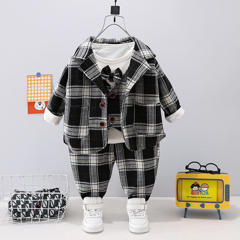 [🛒🇻🇳]V510 – Set Đồ Vest Cho Bé Trai Hàn Quốc Thanh Lịch – Caro Đen Trắng – Tohoo , SKU – V510 – moby.com.vn 🇻🇳🛒Top1Shop🛒 🇻🇳Top1Vietnam🇻🇳 🛍🛒🇻🇳