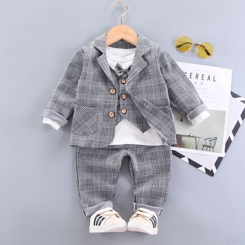 [🛒🇻🇳]V516 – Set Đồ Vest Kèm Áo Gile Có Nơ Lịch Lãm Cho Bé Trai – Sọc Đen – Tohoo , SKU – V516 – moby.com.vn 🇻🇳🛒Top1Shop🛒 🇻🇳Top1Vietnam🇻🇳 🛍🛒🇻🇳