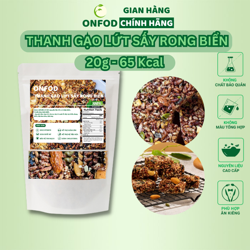 [🛒🇻🇳]Thanh gạo lứt sấy rong biển 250g 500gONFOD ăn kiêng giảm cân, bánh ăn kiêng healthy eat clean thực dưỡng – ONFOD , SKU – s11879568678 – vinmart.co 🇻🇳🛒Top1Shop🛒 🇻🇳Top1Vietnam🇻🇳 🛍🛒🇻🇳