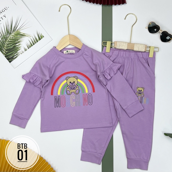 [🛒🇻🇳]Bộ bé gái thu đông tay bèo Moschino 2/8 – facebook , SKU – PVN19566 – litibaby.com 🇻🇳🛒Top1Shop🛒 🇻🇳Top1Vietnam🇻🇳 🛍🛒🇻🇳