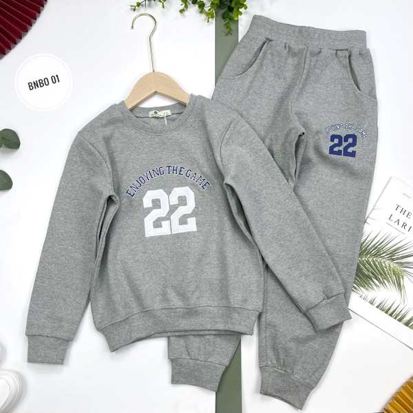 [🛒🇻🇳]BNBO-Bộ nỉ Bé trai, bé gái in số 22, 4US S10/16 – facebook , SKU – PVN23380 – litibaby.com 🇻🇳🛒Top1Shop🛒 🇻🇳Top1Vietnam🇻🇳 🛍🛒🇻🇳