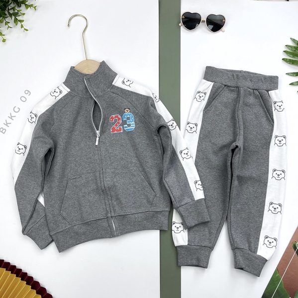 [🛒🇻🇳]BNBO-Bộ nỉ bogen in số 23 kéo khóa 2/7 – facebook , SKU – PVN24006 – litibaby.com 🇻🇳🛒Top1Shop🛒 🇻🇳Top1Vietnam🇻🇳 🛍🛒🇻🇳