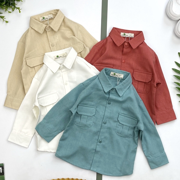 [🛒🇻🇳]Áo sơ mi Bé trai linen dài tay 2 túi ngực 1/7 – facebook , SKU – PVN24491 – litibaby.com 🇻🇳🛒Top1Shop🛒 🇻🇳Top1Vietnam🇻🇳 🛍🛒🇻🇳