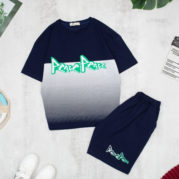 [🛒🇻🇳]Bộ Bé trai ngắn tay chữ PEACE 10/16T – facebook , SKU – PVN26364 – litibaby.com 🇻🇳🛒Top1Shop🛒 🇻🇳Top1Vietnam🇻🇳 🛍🛒🇻🇳