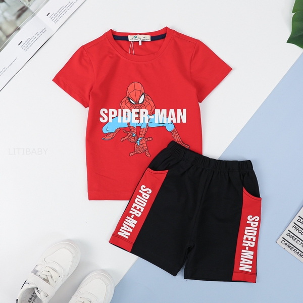 [🛒🇻🇳]Bộ Bé trai ngắn tay người nhện 2/8( lô 2) – facebook , SKU – PVN27137 – litibaby.com 🇻🇳🛒Top1Shop🛒 🇻🇳Top1Vietnam🇻🇳 🛍🛒🇻🇳