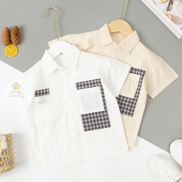 [🛒🇻🇳]Áo sơ mi Bé trai phối túi kẻ 2/10 tuổi – facebook , SKU – PVN28267 – litibaby.com 🇻🇳🛒Top1Shop🛒 🇻🇳Top1Vietnam🇻🇳 🛍🛒🇻🇳