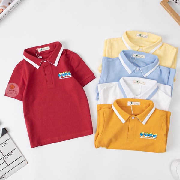 [🛒🇻🇳]Áo bé trai, bé gái polo có cổ in chữ CORE size 2/7 tuổi – facebook , SKU – PVN31148 – litibaby.com 🇻🇳🛒Top1Shop🛒 🇻🇳Top1Vietnam🇻🇳 🛍🛒🇻🇳