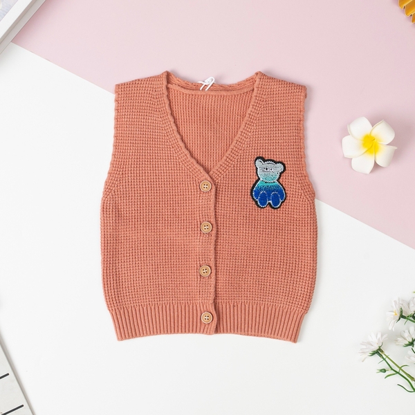 [🛒🇻🇳]Áo len gile Bé gái sơ sinh hình gấu cho bé 5kg – 10kg – facebook , SKU – PVN33312 – litibaby.com 🇻🇳🛒Top1Shop🛒 🇻🇳Top1Vietnam🇻🇳 🛍🛒🇻🇳