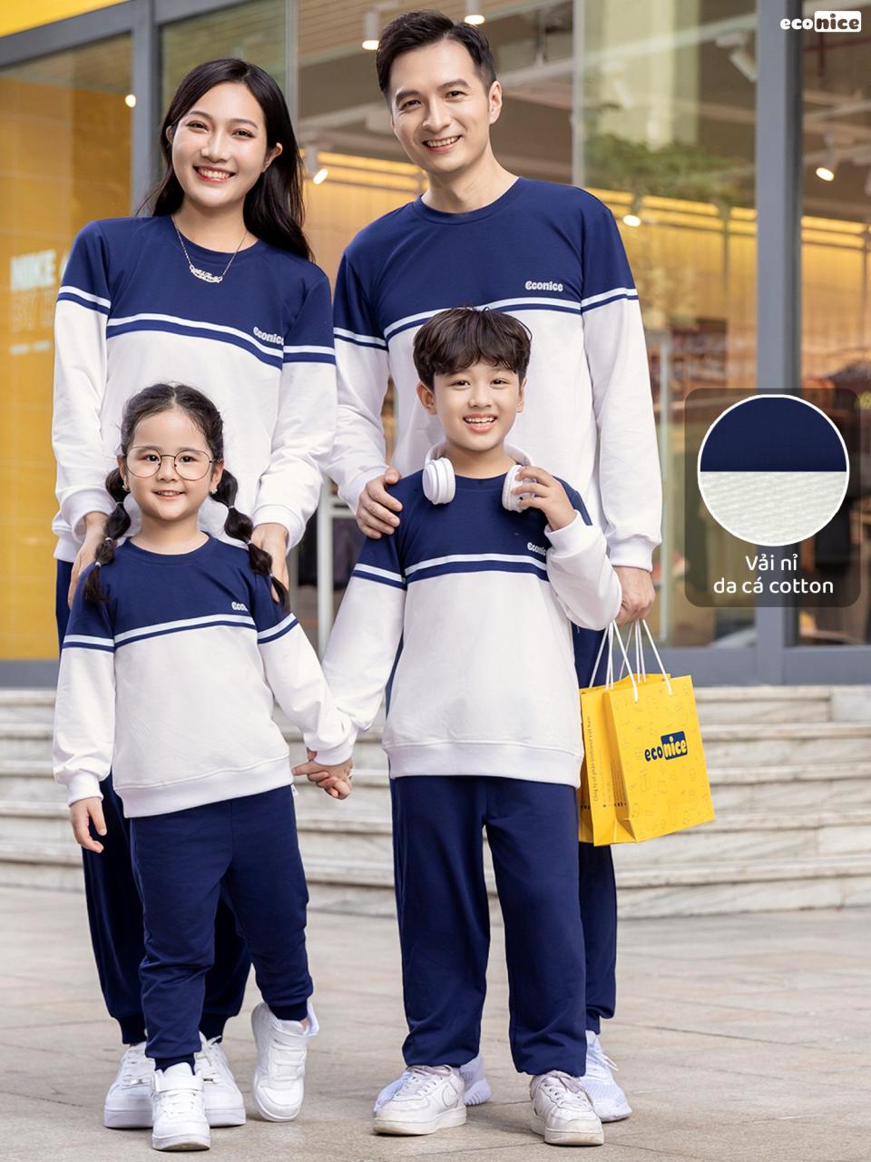 [🛒🇻🇳]Bộ đồ nỉ gia đình Econice E3wbnf02 – EcoNice , SKU – – unifriend.vn 🇻🇳🛒Top1Shop🛒 🇻🇳Top1Vietnam🇻🇳 🛍🛒🇻🇳