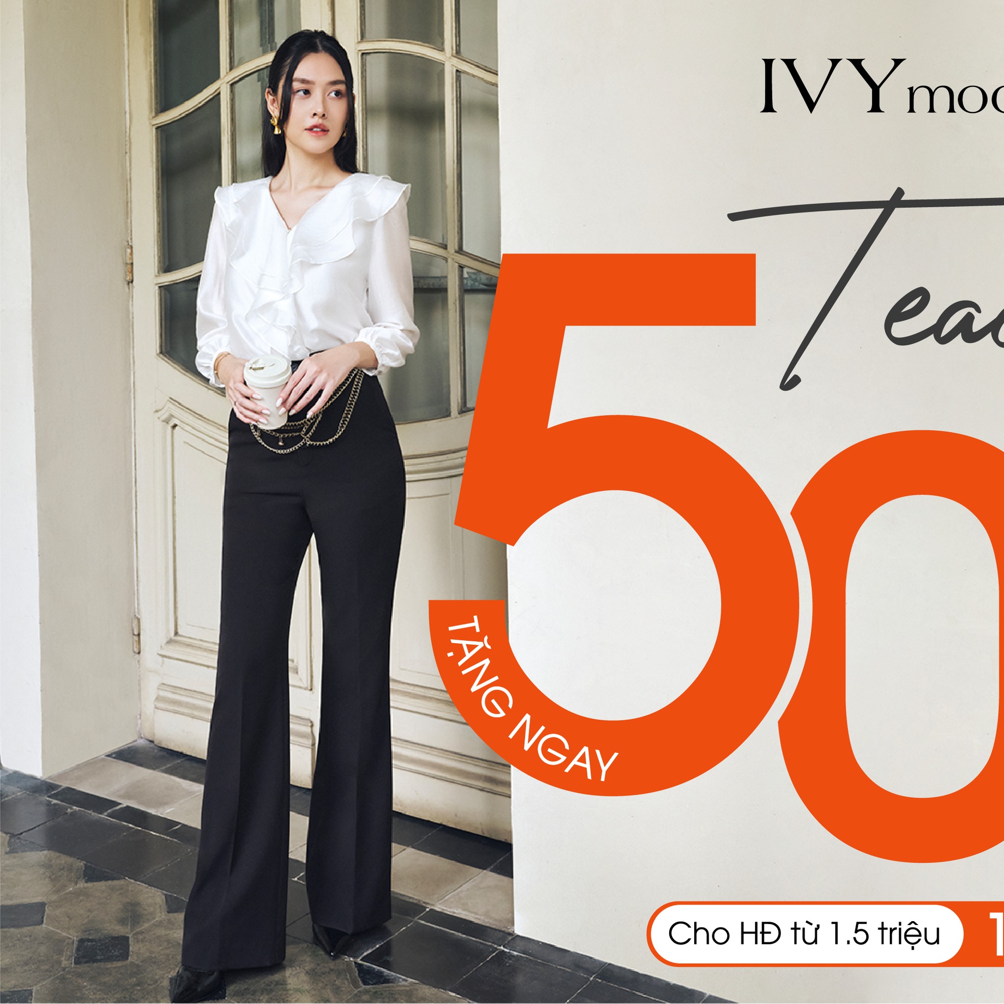 [👗🇻🇳] IVY moda – Chuỗi thương hiệu thời trang công sở 👕 Top1Fashion 👗 – TEACHER’S DAY – TẶNG 500K CHO HĐ TỪ 1,5TR 

Duy nhất 16-20/11/2023. Áp dụng cho KH là Gi …