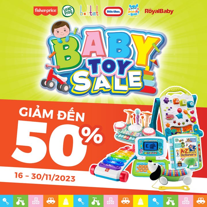 [🧸️🇻🇳] Mykingdom – Đồ Chơi Chính Hãng – An Toàn Cho Bé – Giá Tốt Cho Mẹ 🛴Top1Toys 🧸️ – 🔥CƠ HỘI DUY NHẤT TRONG NĂM-BABY TOY SALE GIẢM ĐẾN 50%⏰Chỉ trong 2 TUẦN t …