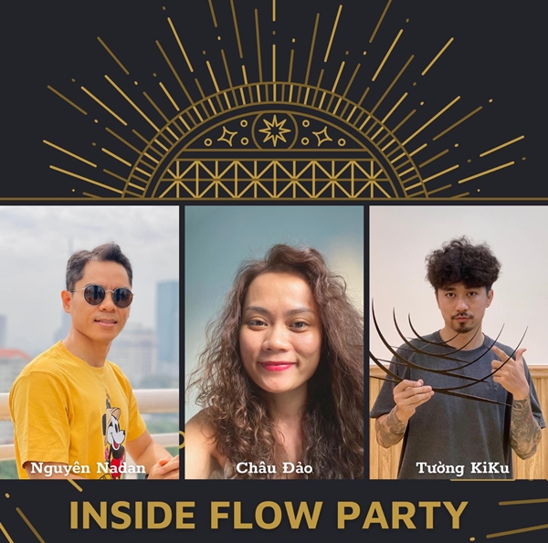 inside flow yoga party