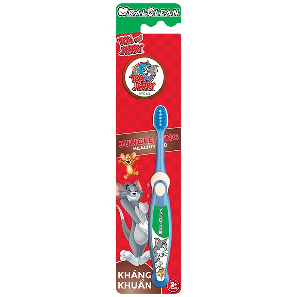 [🛒🇻🇳]Bàn chải cho bé Oral Clean Jungle King lông mềm (từ 2 tuổi) – Màu ngẫu nhiên – Oral Clean , SKU – 201835 – avakids.com 🇻🇳🛒Top1Shop🛒 🇻🇳Top1Vietnam🇻🇳 🛍🛒🇻🇳