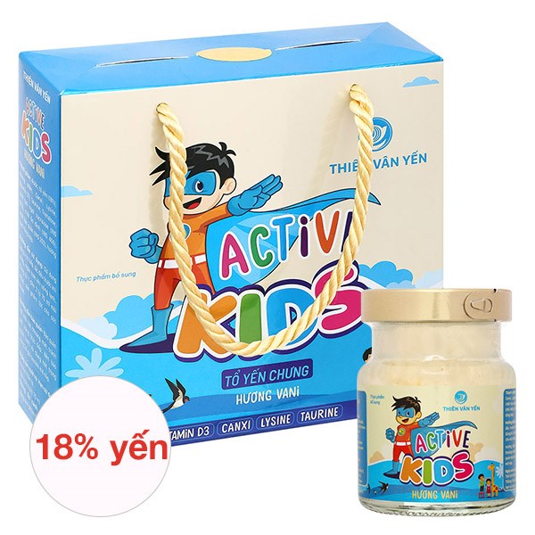 [🛒🇻🇳]Hộp 6 hũ nước yến sào Thiên Vân Yến Active Kids 70 ml (từ 1 tuổi) – Thiên Vân Yến , SKU – 307133 – avakids.com 🇻🇳🛒Top1Shop🛒 🇻🇳Top1Vietnam🇻🇳 🛍🛒🇻🇳
