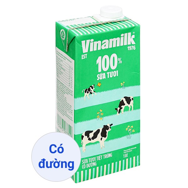 [🛒🇻🇳]Sữa tươi tiệt trùng Vinamilk có đường 1 lít (từ 1 tuổi) – Vinamilk , SKU – 79312 – avakids.com 🇻🇳🛒Top1Shop🛒 🇻🇳Top1Vietnam🇻🇳 🛍🛒🇻🇳