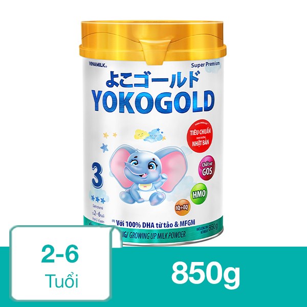 [🛒🇻🇳]Sữa bột Vinamilk YokoGold số 3 850g (2 – 6 tuổi) – Vinamilk , SKU – 231324 – avakids.com 🇻🇳🛒Top1Shop🛒 🇻🇳Top1Vietnam🇻🇳 🛍🛒🇻🇳