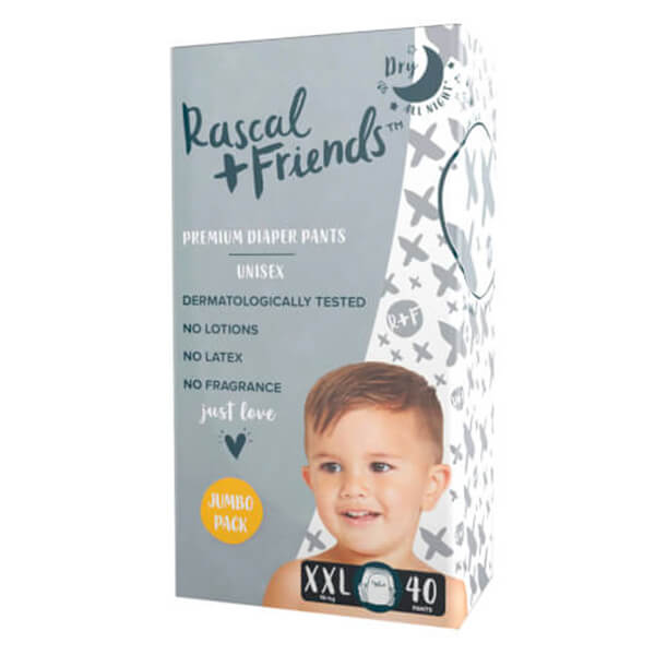 [🛒🇻🇳]Tã quần Rascal + Friends (XXL, 16kg, 40 miếng) – Rascal + Friends , SKU – 4413000000004 – concung.com 🇻🇳🛒Top1Shop🛒 🇻🇳Top1Vietnam🇻🇳 🛍🛒🇻🇳