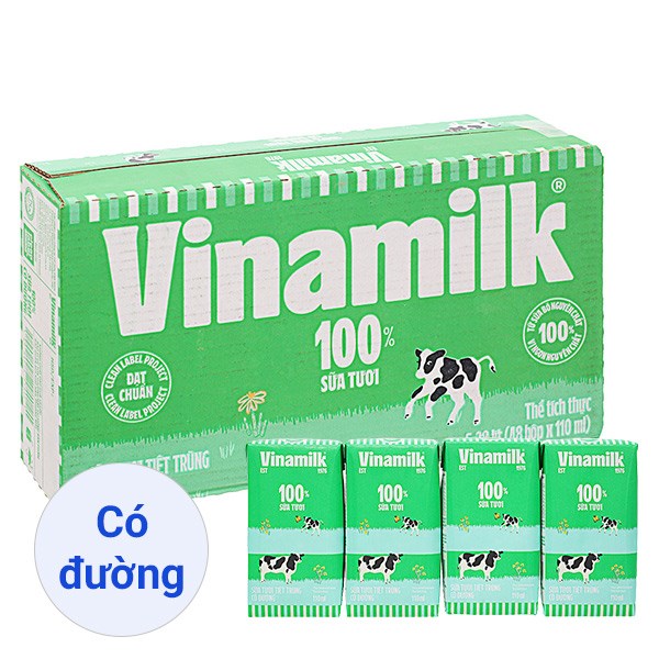 [🛒🇻🇳]Thùng 48 hộp sữa tươi tiệt trùng Vinamilk có đường 110 ml (từ 1 tuổi) – Vinamilk , SKU – 86225 – avakids.com 🇻🇳🛒Top1Shop🛒 🇻🇳Top1Vietnam🇻🇳 🛍🛒🇻🇳