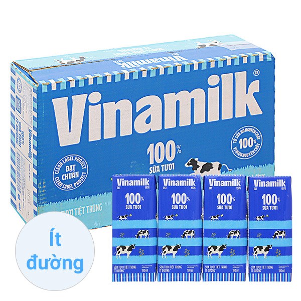 [🛒🇻🇳]Thùng 48 hộp sữa tươi tiệt trùng Vinamilk ít đường 180 ml (từ 1 tuổi) – Vinamilk , SKU – 85530 – avakids.com 🇻🇳🛒Top1Shop🛒 🇻🇳Top1Vietnam🇻🇳 🛍🛒🇻🇳