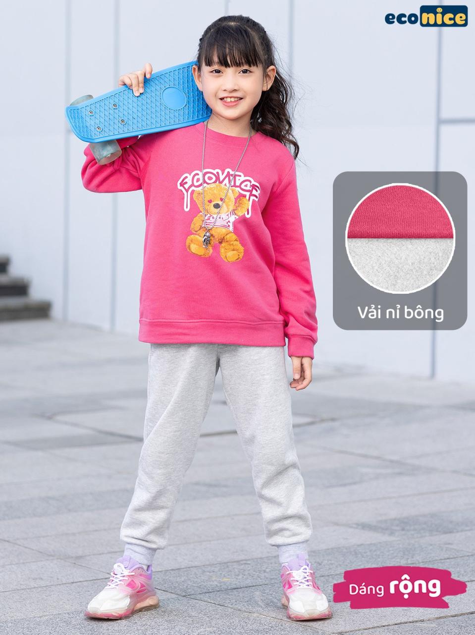 [🛒🇻🇳]Bộ đồ nỉ bé gái Econice E23bng02 – EcoNice , SKU – – unifriend.vn 🇻🇳🛒Top1Shop🛒 🇻🇳Top1Vietnam🇻🇳 🛍🛒🇻🇳