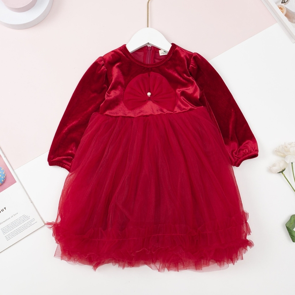 [🛒🇻🇳]Váy voan dài tay Bé gái nơ đỏ size 2/10 tuổi – facebook , SKU – PVN34595 – litibaby.com 🇻🇳🛒Top1Shop🛒 🇻🇳Top1Vietnam🇻🇳 🛍🛒🇻🇳