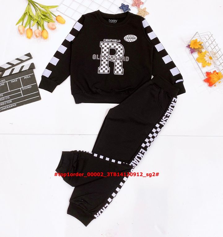 [🆕🇻🇳] Phân Phối – Bán Buôn – Bán Sỉ Vkids 😎❤️️⭐️ – ☘️Buôn_sỉ_HN☘️ Bộ bé trai, chất nỉ da cá dày dặn, hình in phối caro đẹp …