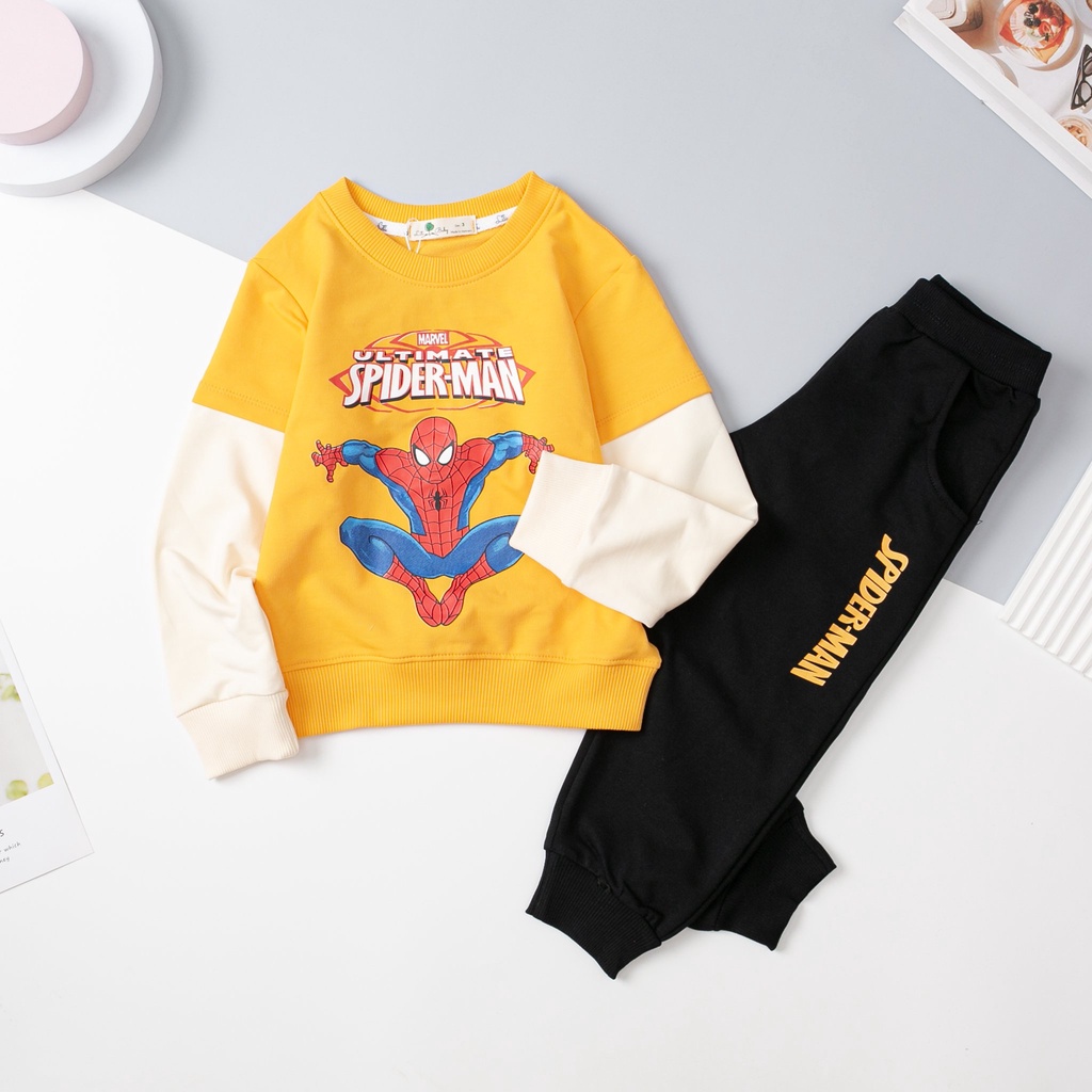 [🆕🇻🇳] LiTibaby – Thương hiệu thời trang trẻ em Việt 😎❤️️⭐️  Bộ dài tay thu đông chất nỉ LITIBABY in siêu nhân tay nối cho bé từ 12kg – 30kg
Link shopee:
∎ Miễn ship cho đơn từ 300k khi  , shares-0✔️ , likes-1❤️️ , date-2023-12-27 03:21:00🇻🇳🇻🇳🇻🇳📰🆕