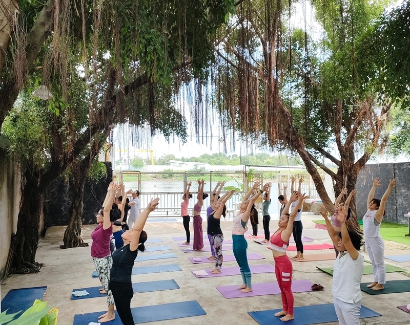 Lớp tập Yoga