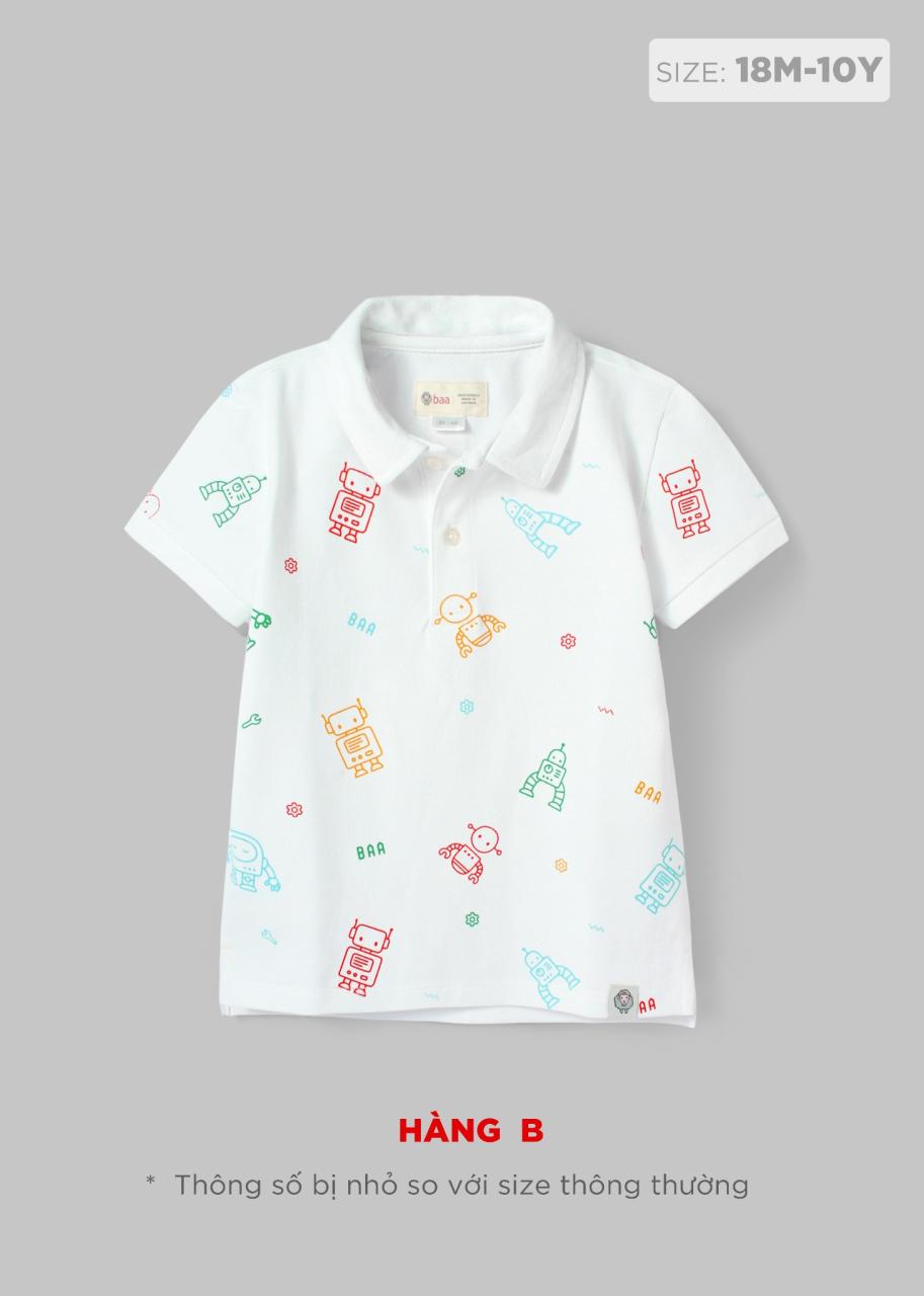 [🛒🇻🇳]Áo Polo Bé Trai Trắng Hoạ Tiết Robot – , SKU – – baababy.com.vn 🇻🇳🛒Top1Shop🛒 🇻🇳Top1Vietnam🇻🇳 🛍🛒🇻🇳