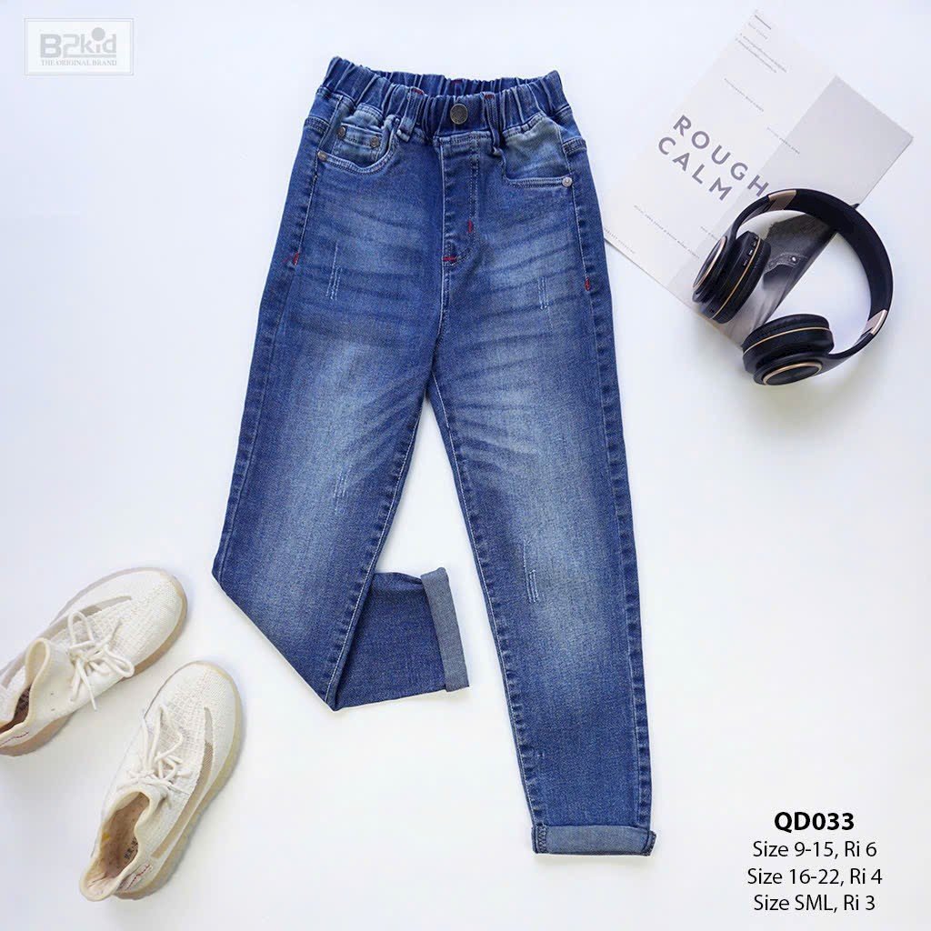 [🛒🇻🇳][21kg-58kg] Quần jean dài lưng thun vải co giãn mềm đẹp màu xanh đậm – , SKU – QD315-4 – besanhdieu.com 🇻🇳🛒Top1Shop🛒 🇻🇳Top1Vietnam🇻🇳 🛍🛒🇻🇳