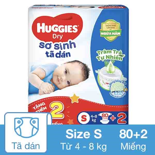 [🛒🇻🇳]Tã dán Huggies Dry size S 80 + 2 miếng (4 – 8 kg) – Huggies , SKU – 309643 – avakids.com 🇻🇳🛒Top1Shop🛒 🇻🇳Top1Vietnam🇻🇳 🛍🛒🇻🇳