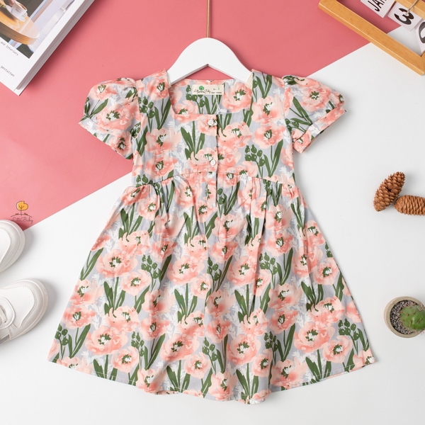 [🛒🇻🇳]Váy thô hoa ngắn tay 2/8 – facebook , SKU – PVN27449 – litibaby.com 🇻🇳🛒Top1Shop🛒 🇻🇳Top1Vietnam🇻🇳 🛍🛒🇻🇳