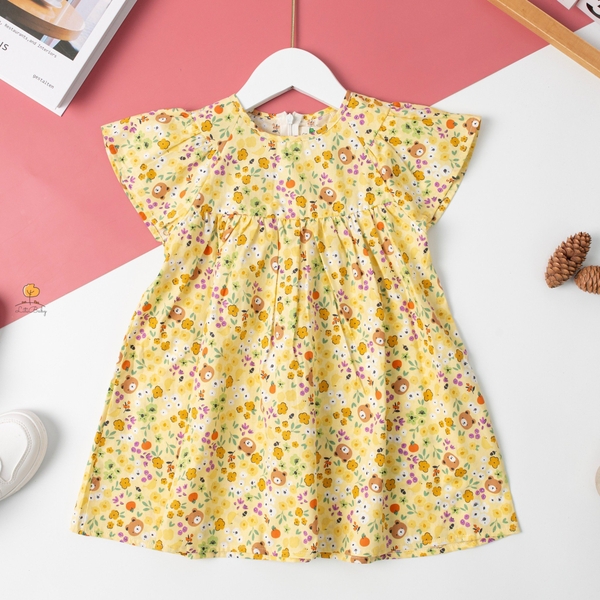 [🛒🇻🇳]Váy thô hoa ngắn tay 3/10 [PH602] – facebook , SKU – PVN27470 – litibaby.com 🇻🇳🛒Top1Shop🛒 🇻🇳Top1Vietnam🇻🇳 🛍🛒🇻🇳