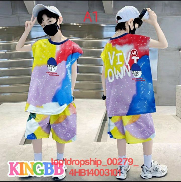 [🆕🇻🇳] Phân Phối – Bán Buôn – Bán Sỉ Vkids 😎❤️️⭐️ – ☘️Buôn_sỉ_SG☘️ Bộ bé trai, chất cotton mềm mịn mát, hình in sắc sảo, from …