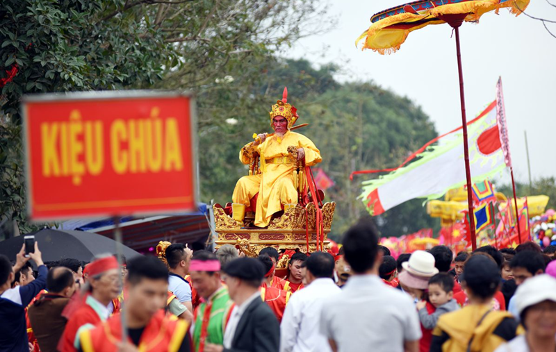 Các lễ hội lớn ở Hà Nội. Lễ hội đền Sái