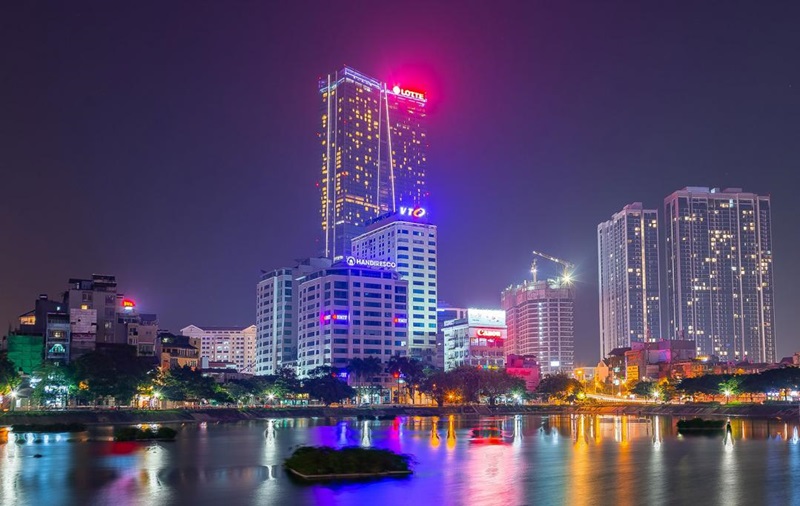 Lotte Center Hà Nội. Trung tâm thương mại nổi tiếng ở Hà Nội