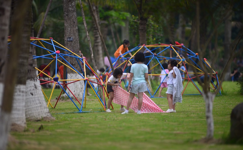 Review EcoPark Hưng Yên có gì chơi? Khu vui chơi cho trẻ em