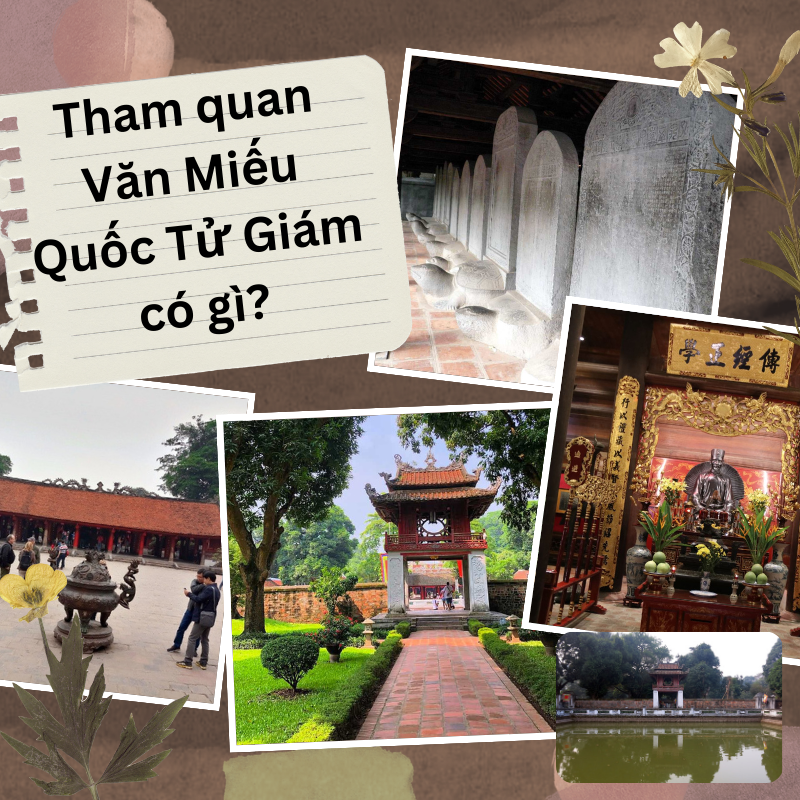 Review du lịch Văn Miếu Quốc Tử Giám có gì