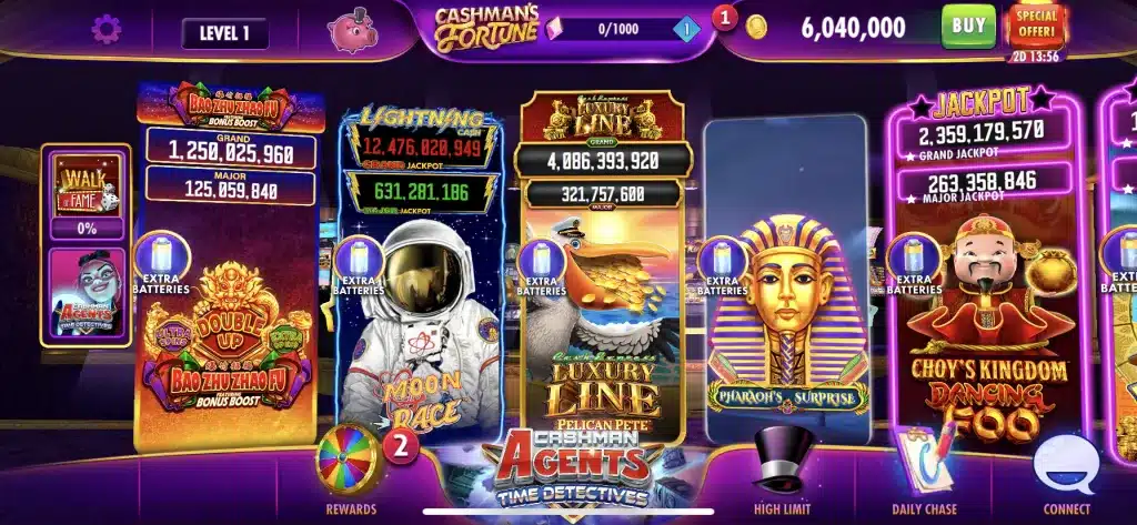 Chơi game kiếm tiền với Cashman