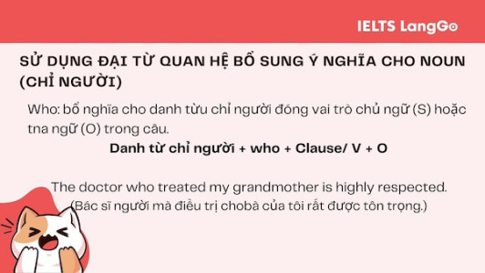 Sử dụng đại từ quan hệ để tạo nên câu phức