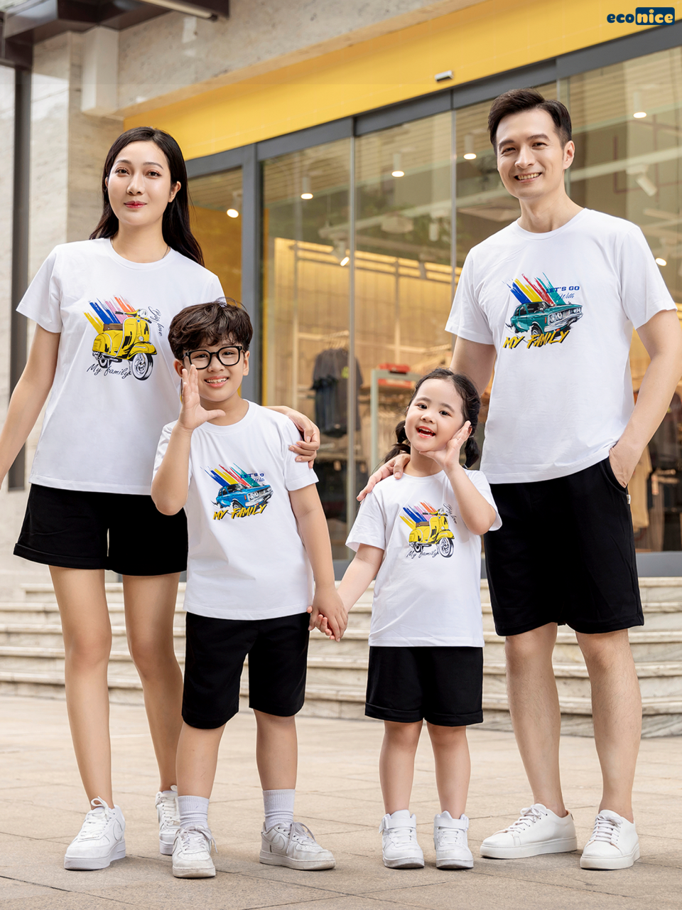 [🛒🇻🇳]Áo gia đình Econice A92 (cotton 100%) – EcoNice , SKU – – unifriend.vn 🇻🇳🛒Top1Shop🛒 🇻🇳Top1Vietnam🇻🇳 🛍🛒🇻🇳