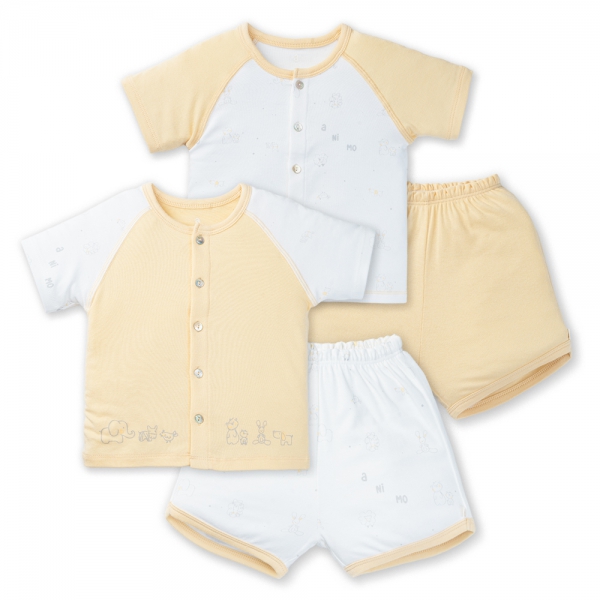 [🛒🇻🇳]Set 2 Bộ kháng khuẩn Modal ngắn Cầu vồng Animo VD1023002 (0-24M,Vàng) – Animo , SKU – 6996000000008 – concung.com 🇻🇳🛒Top1Shop🛒 🇻🇳Top1Vietnam🇻🇳 🛍🛒🇻🇳