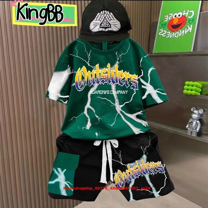 [🆕🇻🇳] Phân Phối – Bán Buôn – Bán Sỉ Vkids 😎❤️️⭐️ – ☘️Buôn_sỉ_SG☘️ Bộ bé trai, in chữ, chất thun cotton mềm mịn, phối màu đ …