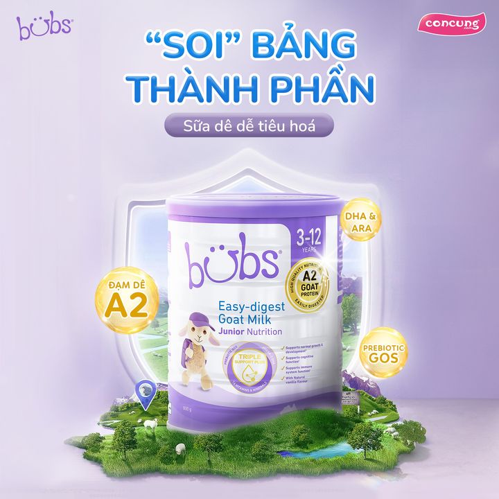 [👶🇻🇳] Con Cưng – Mang đến những sản phẩm tốt nhất cho trẻ em Việt Nam 😎❤️️⭐️ – ✨ SOI “PROFILE” XỊN SÒ CỦA BUBS GOAT MILK – SỮA DÊ DỄ TIÊU ĐẾN TỪ ÚC📌  …