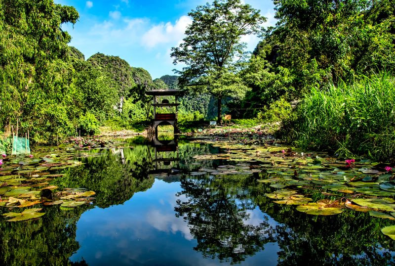 Cảnh đẹp Ninh Bình. Thung Nắng