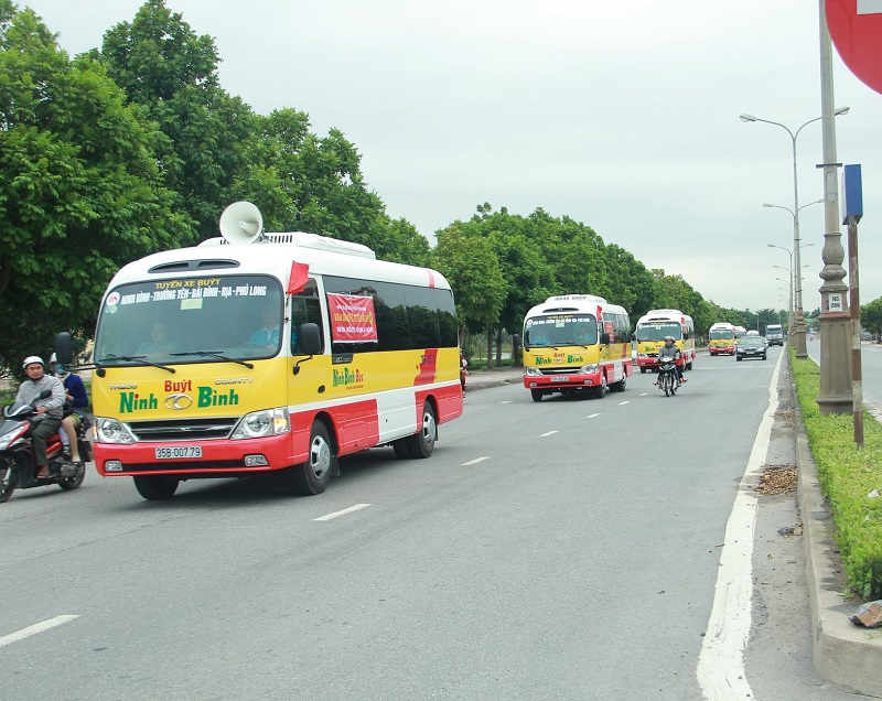 Thông tin lộ trình, giá vé các tuyến xe bus ở Ninh Bình mới nhất