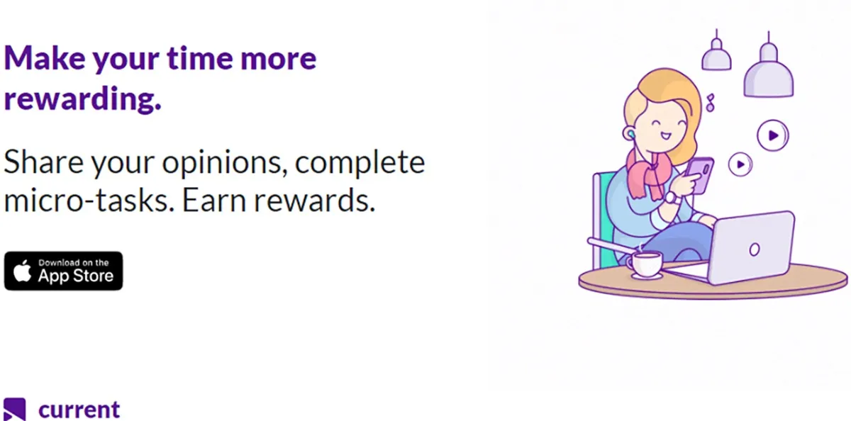 Đọc báo kiếm tiền bằng Current Rewards