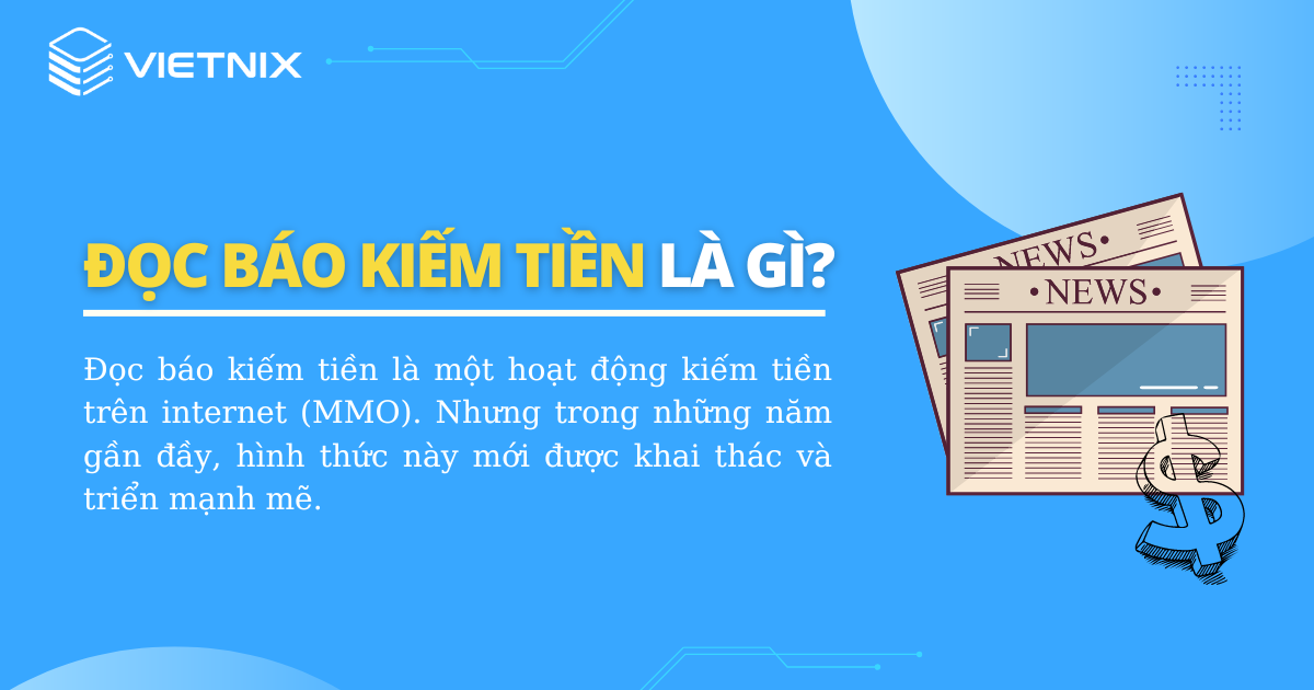 Đọc báo kiếm tiền